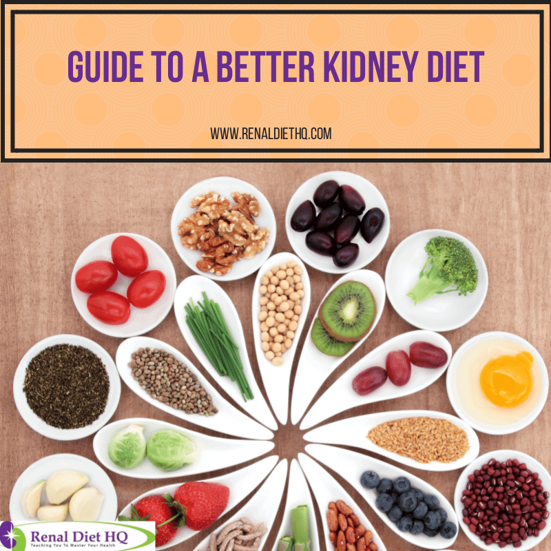 A Kidney Diet Helps You With Pre-dialysis Renal Disease