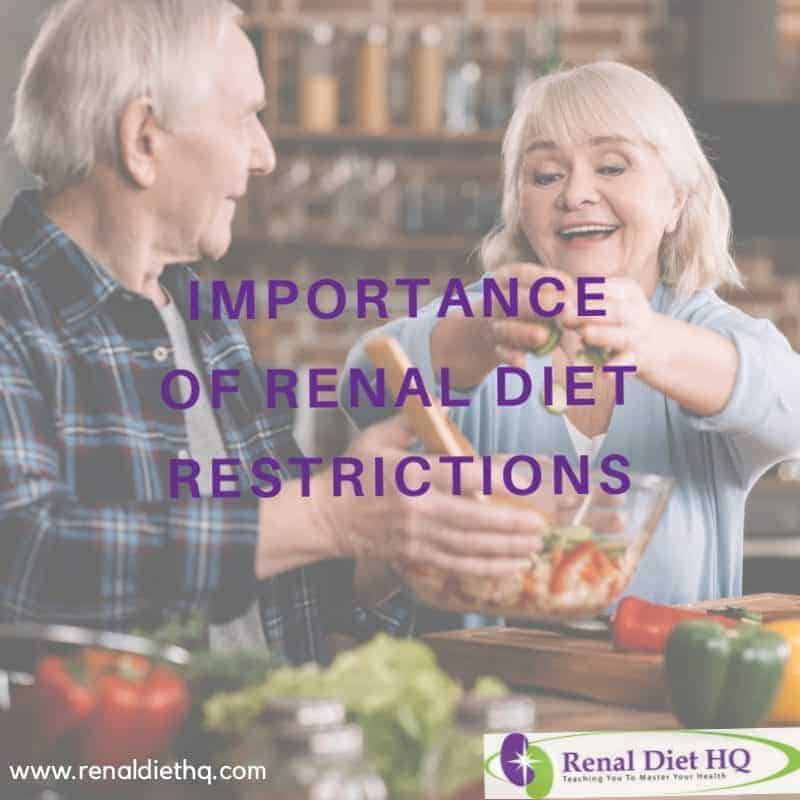 Follow Your Renal Diet Restrictions For A Predialysis Diet