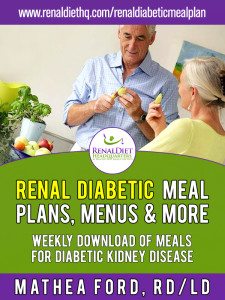 Renal And Diabetic-friendly Meal Plan For Kidney Health