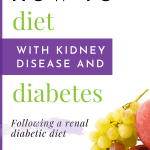 How To Survive With A Renal Diabetic Diet