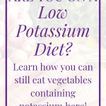 How To Leach Potassium Out Of Vegetables