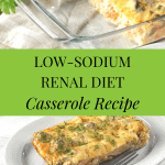 Renal Diet Casserole Recipe – Make Your Own Casseroles