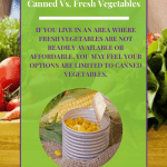 Renal Diet Grocery List – Canned Vs. Fresh Vegetables