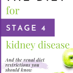 Diet For Kidney Failure Stage 4