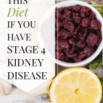Diet For Kidney Failure Stage 4