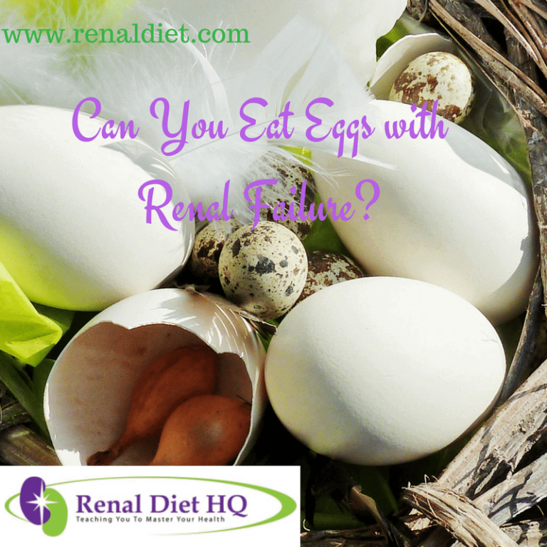 Can You Eat Eggs on a Renal Diet
