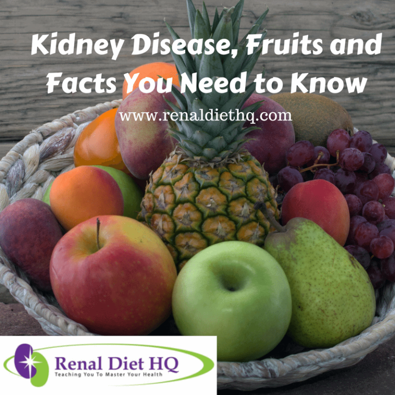 Kidney Friendly Fruits