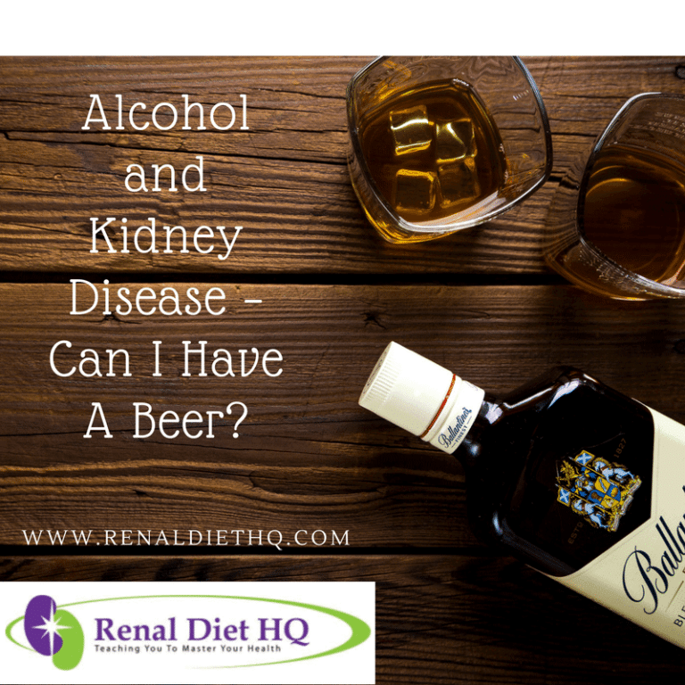 Alcohol and Dialysis