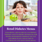 Renal Diabetes Menus