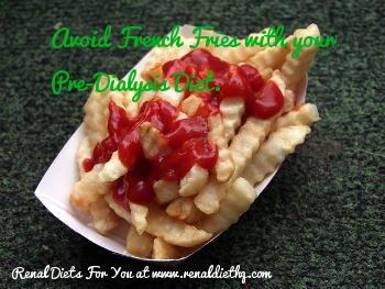 Fast Food Items To Avoid With CKD