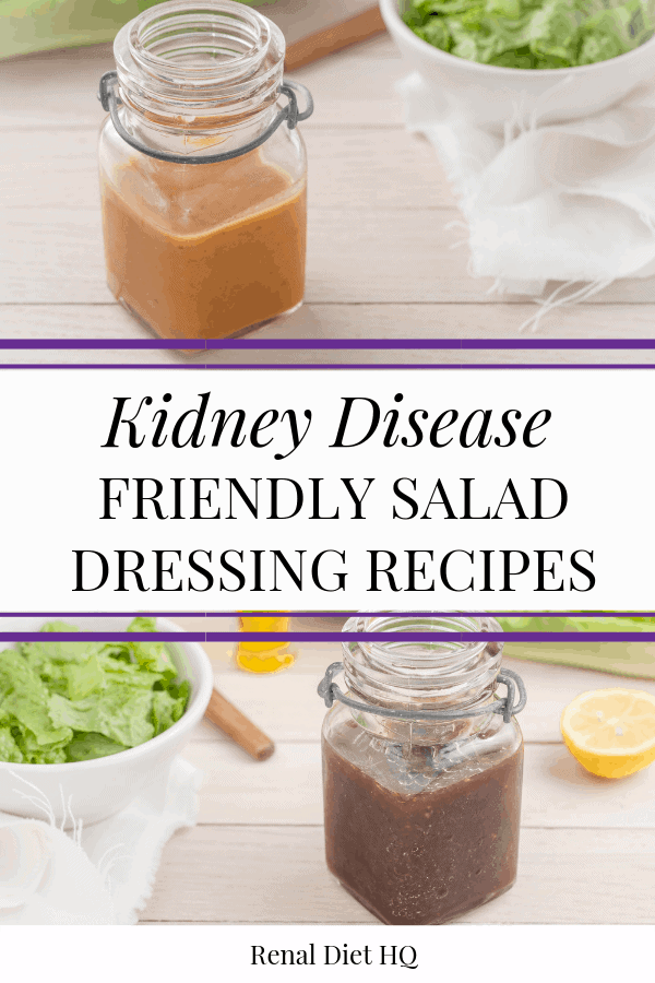 Diabetic and Kidney Friendly Salad Dressings Renal Diet HQ