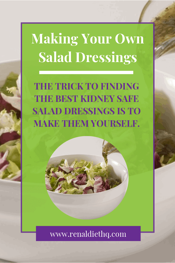 Diabetic and Kidney Friendly Salad Dressings Renal Diet HQ