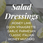 Making Your Own Salad Dressings