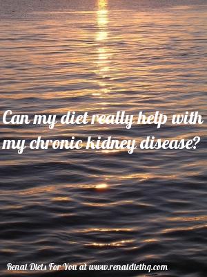 How Meals Can Help With Chronic Kidney Disease
