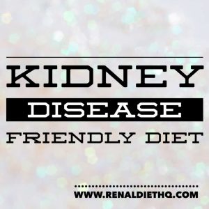 Creating Kidney Disease Meals