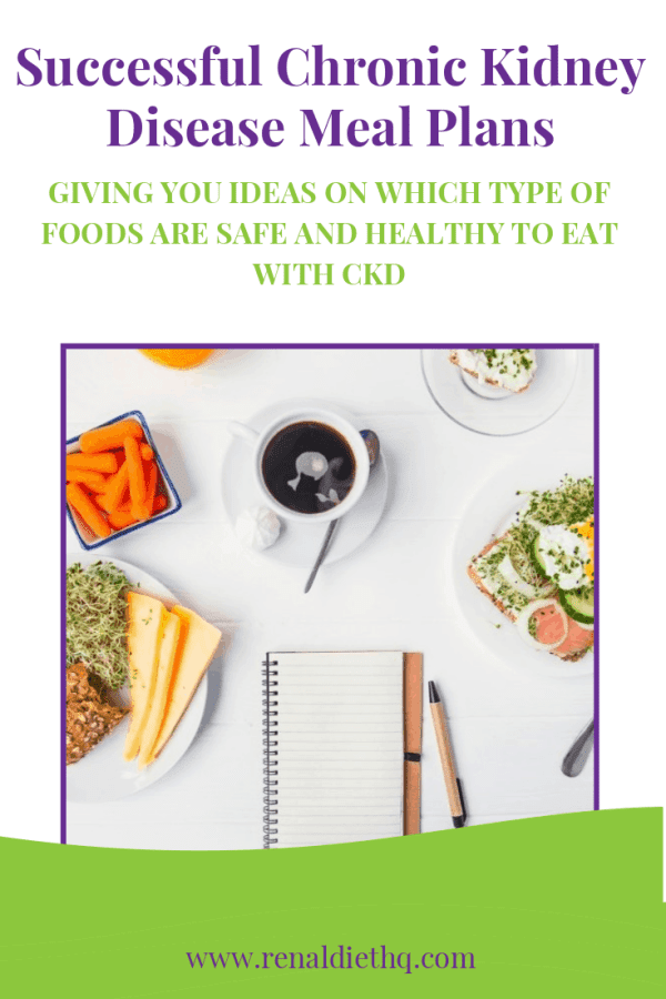 Successful Chronic Kidney Disease Meal Plans - Renal Diet HQ