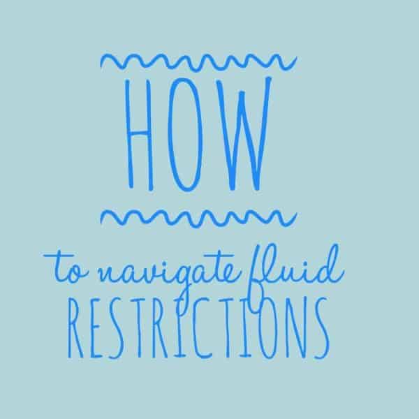 How To Navigate Fluid Restrictions Renal Diet HQ