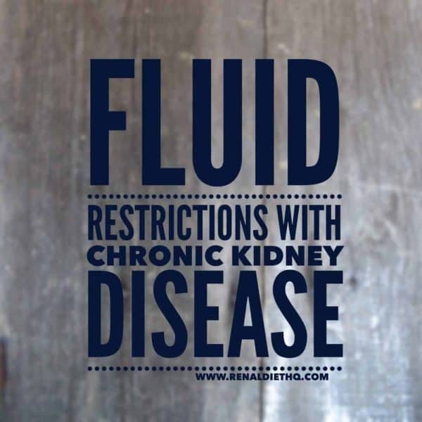 Fluid Restriction Guidelines For CKD Renal Diet HQ