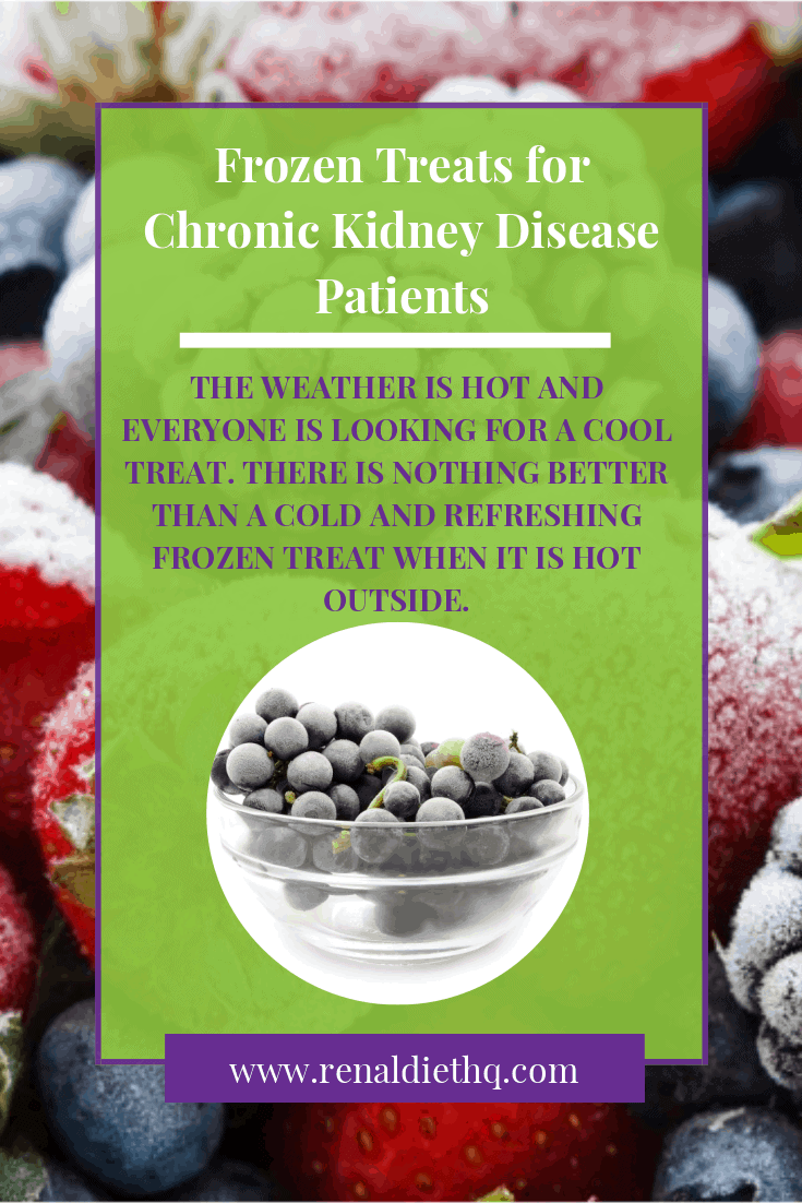Frozen Treats for Chronic Kidney Disease Patients Renal Diet HQ