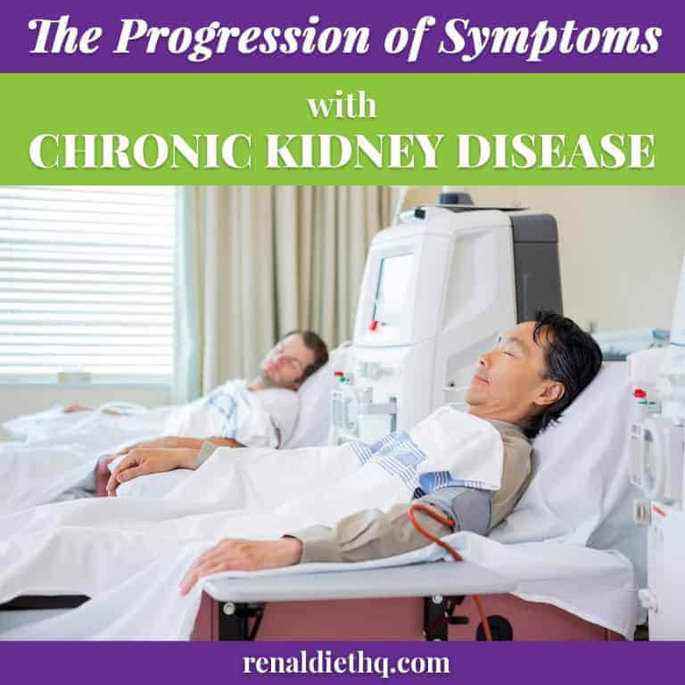 The Progression of Symptoms with Chronic Kidney Disease