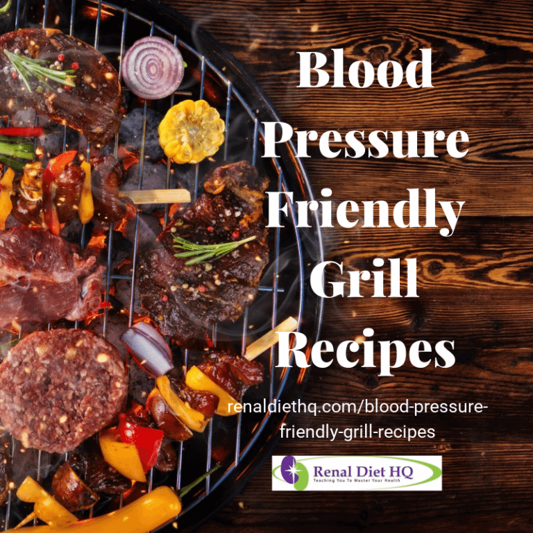 Blood Pressure Friendly Grilling Ideas for CKD Patients