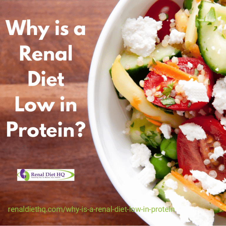 Why is a Renal Diet Low in Protein?