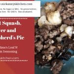 Butternut Squash Shepherds Pie