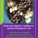 Butternut Squash, Cauliflower And Beef Shepherd’s Pie