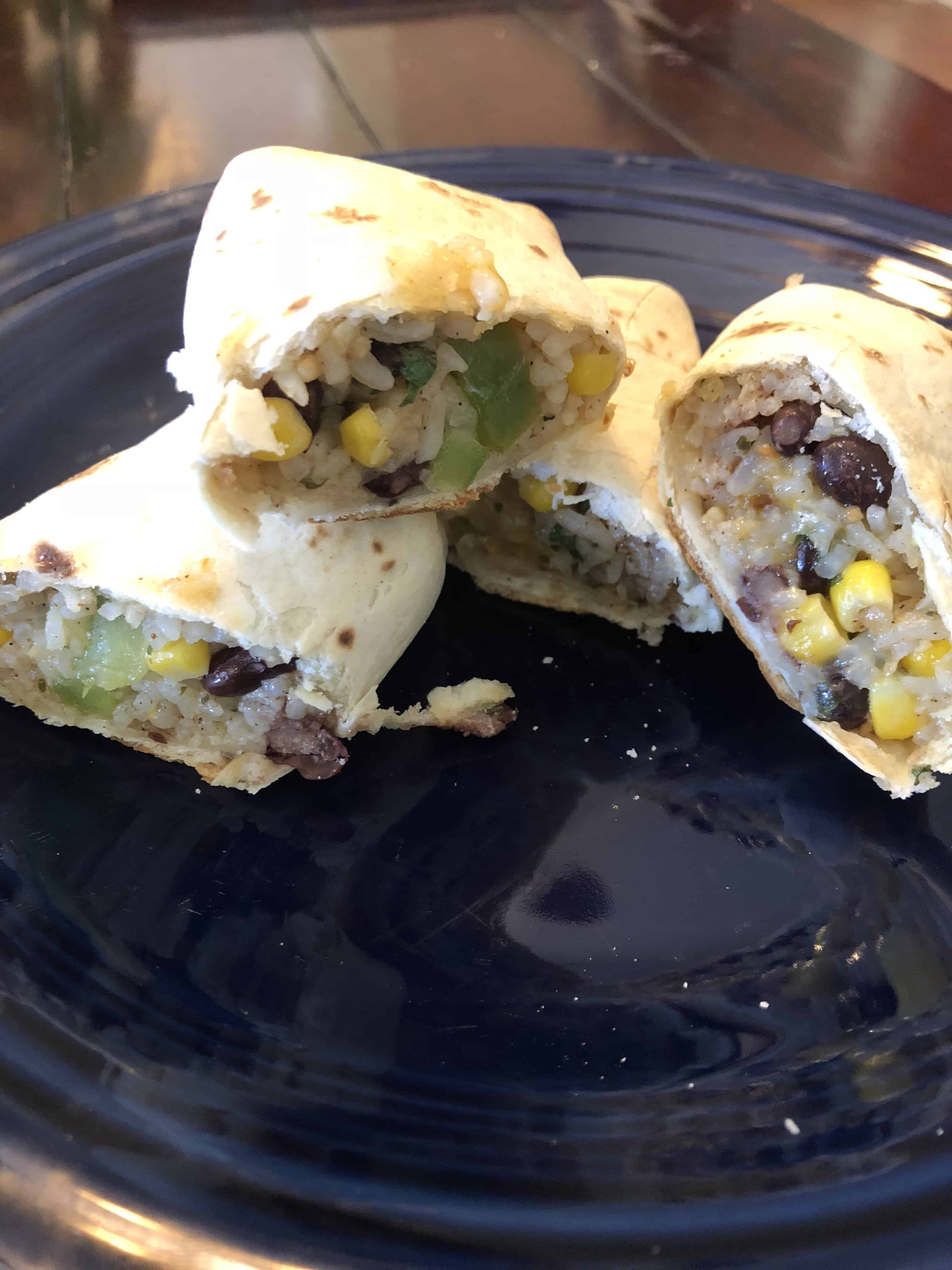 2018-09-18 14.08.04 Rice, Corn, and Black Bean Burritos