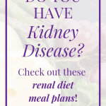 Delicious Meal Plans For Kidney Health