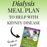 Renal Dialysis Diet Meal Plan