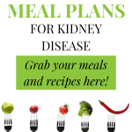 Delicious Meal Plans For Kidney Health
