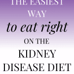 Renal Dialysis Diet Meal Plan