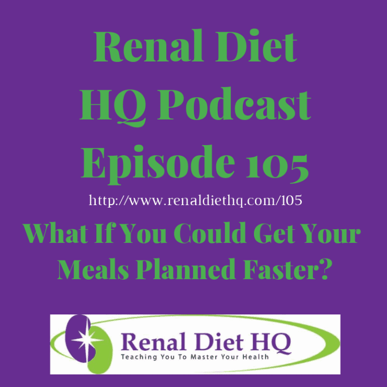 RDHQ Podcast 105: What If You Could Get Your Meals Planned Faster?