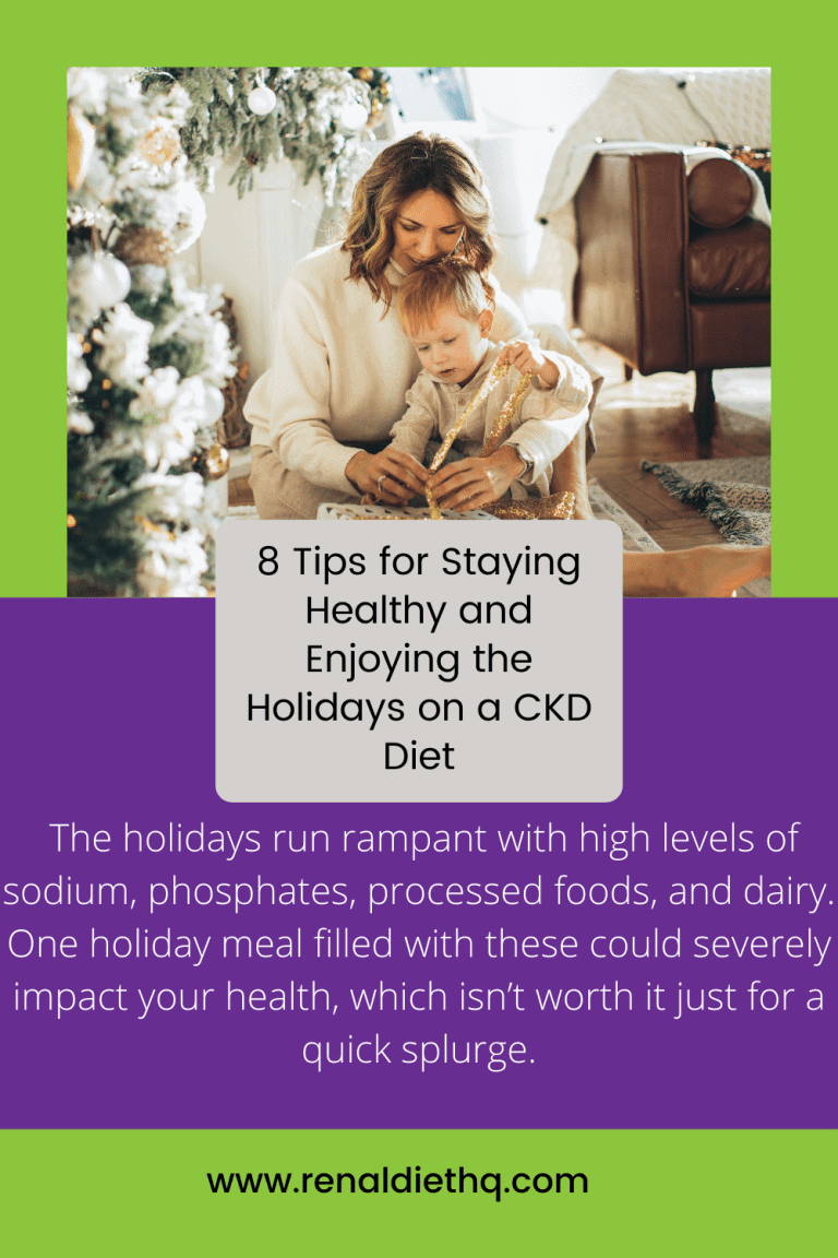 Tips for Staying Healthy and Enjoying the Holidays on a CKD Diet