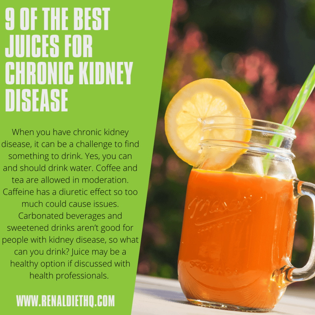 9 Of The Best Juices For Kidney Disease Renal Diet HQ