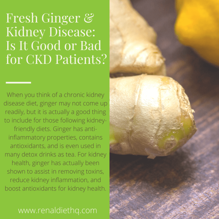 Is Ginger Good For Kidneys?