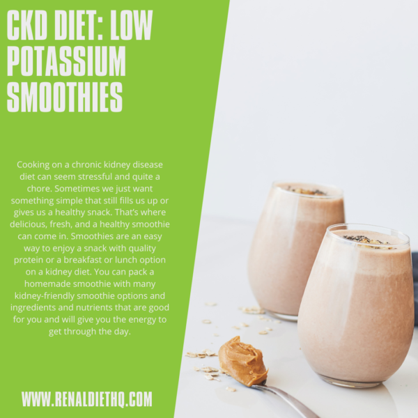 CKD Diet Low Potassium Smoothies Renal Diet HQ