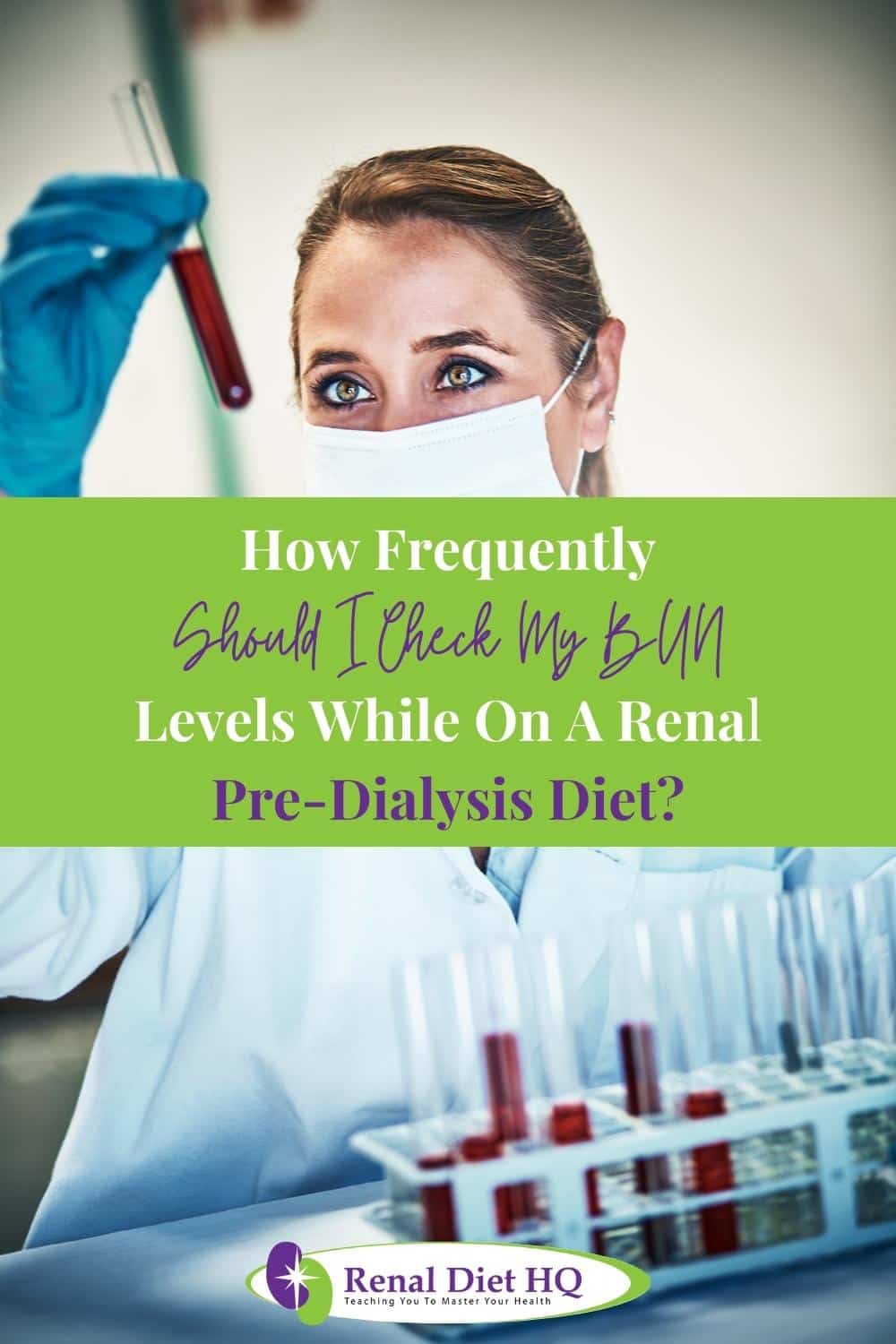 Why Do I Need A Pre Dialysis Diet - Renal Diet HQ