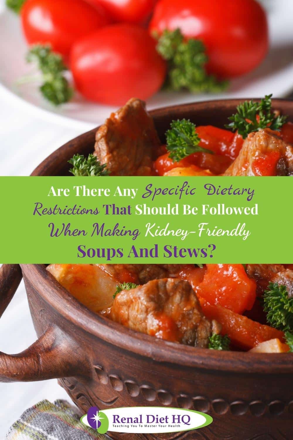 Kidney Friendly Soups And Stews Renal Diet HQ