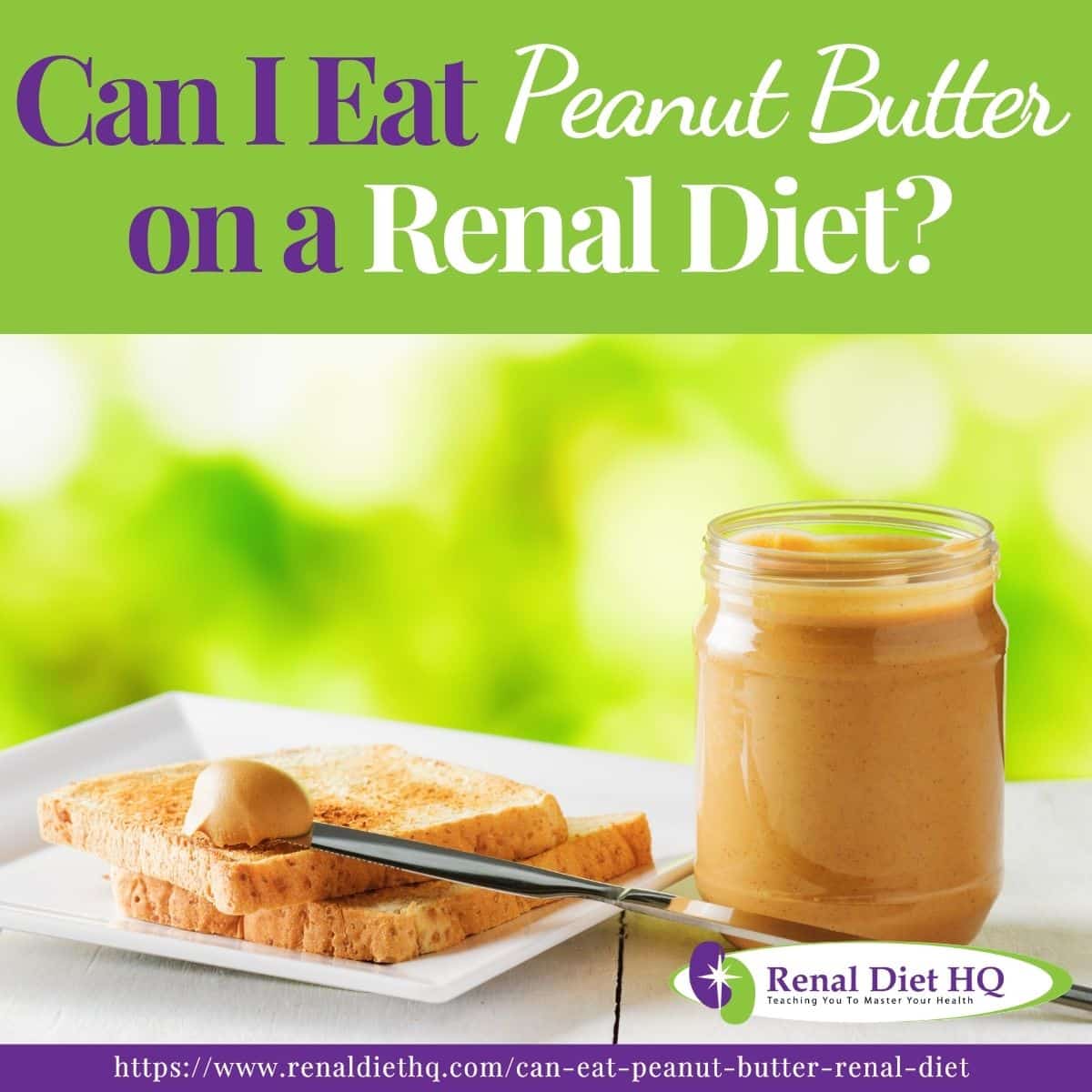 Peanut butter for dogs with store kidney disease