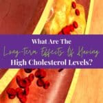 Clogged Artery with platelets and cholesterol plaque