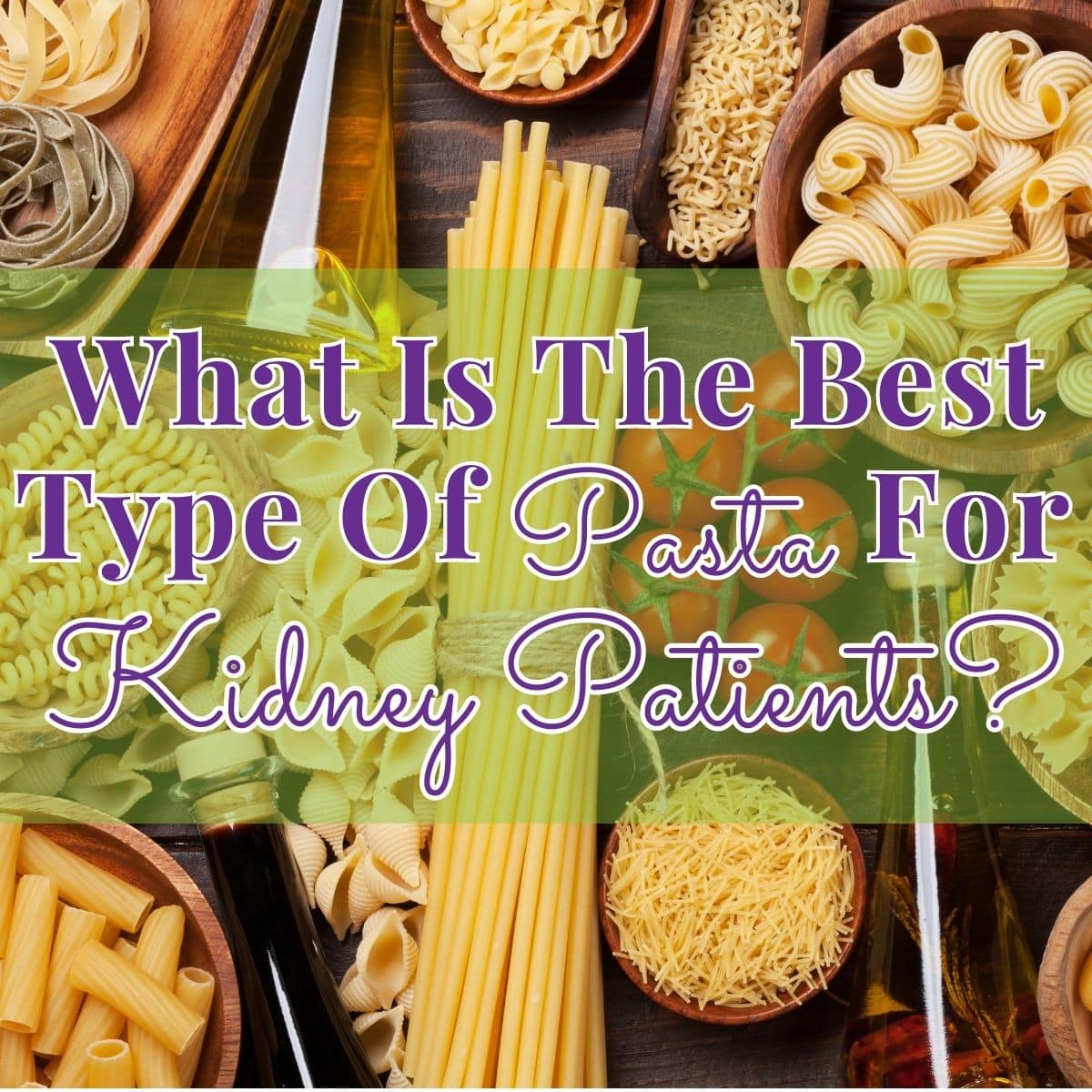 bowls of different types of dry pastas.