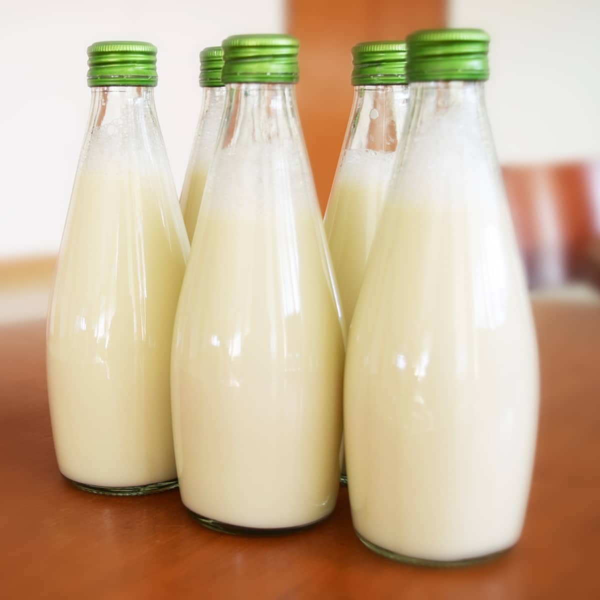 5 bottles of Milk