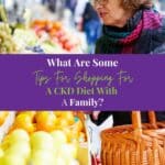 Senior Woman Shopping in the farmer's market