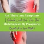 Pain in knee, joint inflammation