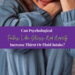 Anxious woman crying in bed