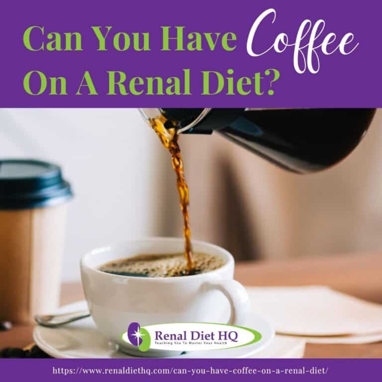 Can I Have Coffee on a Renal Diet? Renal Diet HQ