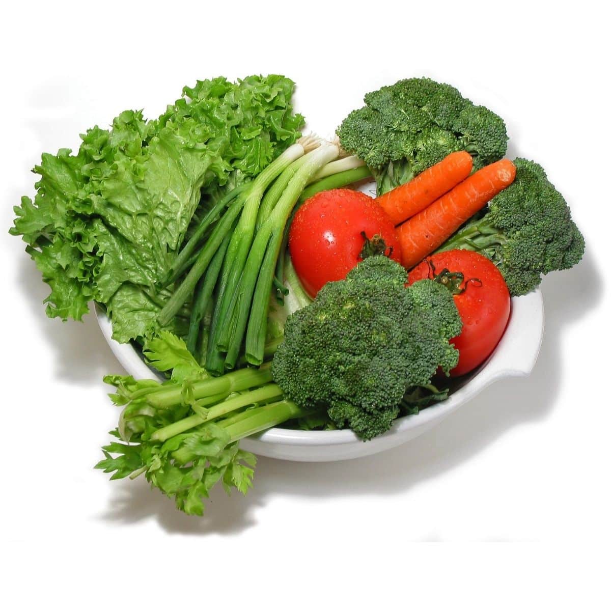 Fresh vegetables in a bowl