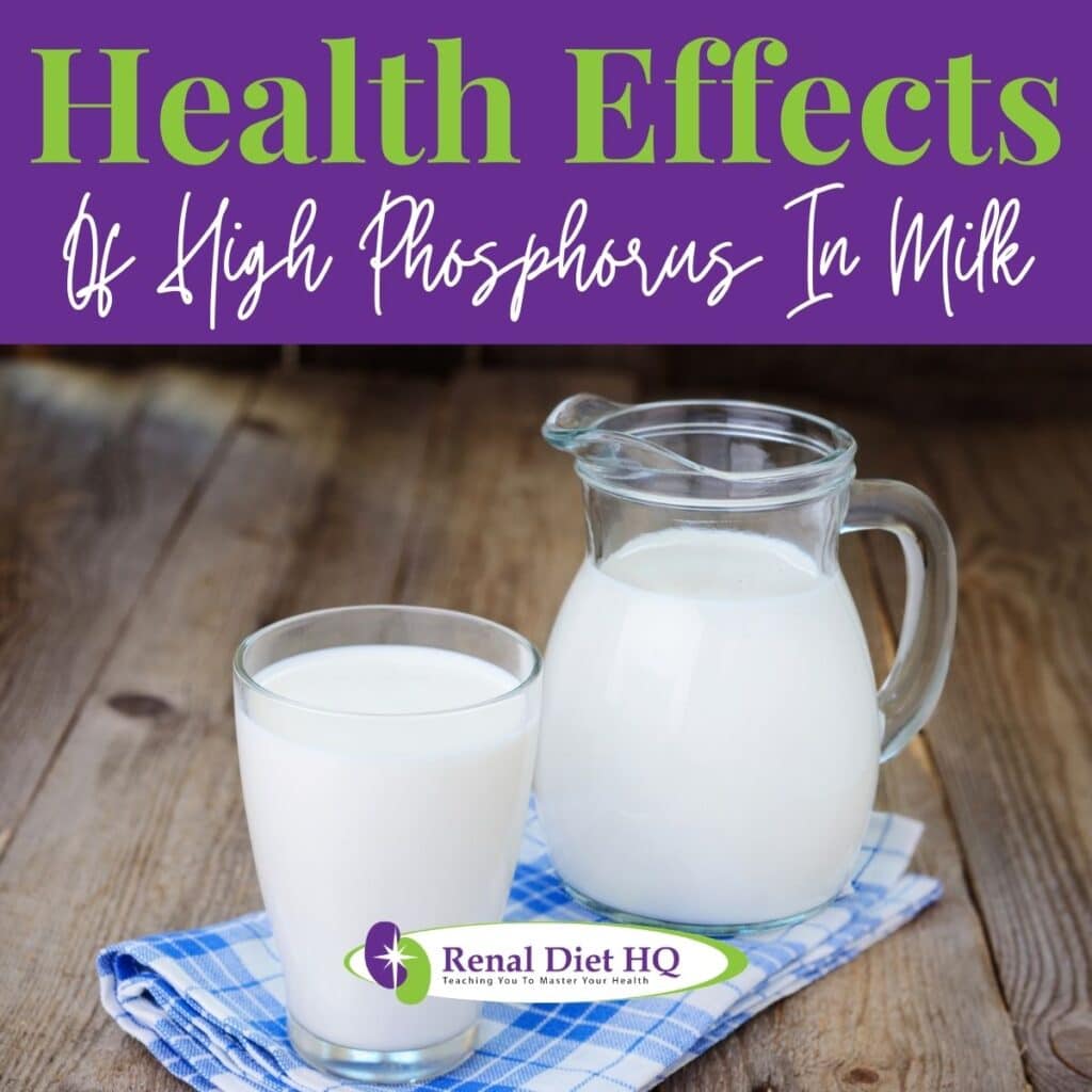 Phosphorus In Milk Renal Diet HQ